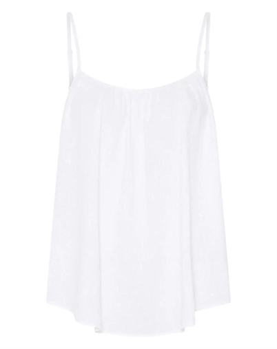 Frau - Vancouver Linen Top - Bright White